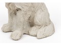 Cast Stone Seated Retriever Puppy