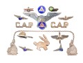 Collection Of Sterling Silver Pins 