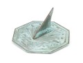 Cast Bronze Finished Brass Sundial