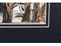 Marty H. Gordon (American [CT], 1947-2018) Print, English Setter With Birch Trees
