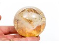 Josh Simpson (American [CT], B. 1949) Signed Art Glass Planet Paperweight, 1993
