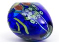 Art Glass Flower Motif Vase
