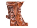 Chinese Carved Wood Figure Of An Immortal
