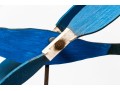 Two Vintage Hand-carved And Painted Duck Windmills