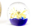 Four Fabulous Artisanal Hand-blown Glass Paperweights