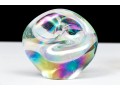 Robert Eickholt (American [OH], B. 1947) Duo Of Art Glass Paperweights