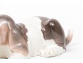 Duo Lladro Porcelain Puppies