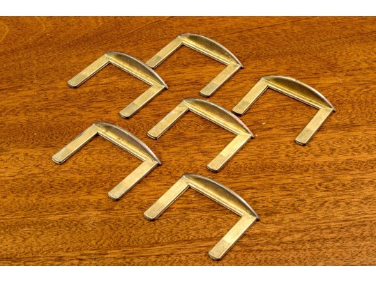 George III Style Twin Pedestal Satinwood Banded Mahogany Dining Table