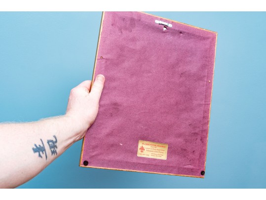 Ink And Wash On Paper, Architectural Scene