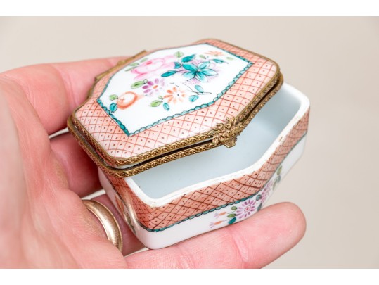 Collection Of Four Small Painted And Enameled Boxes 