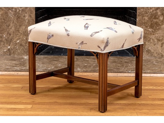 Quality Upholstered Stool Or Ottoman