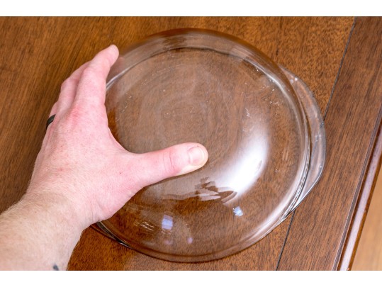 Two Silver Plated Lidded Warming Dishes