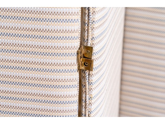 Four Panel Upholstered Room Divider