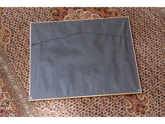 Set Of Three Architectural Lithographs In Color