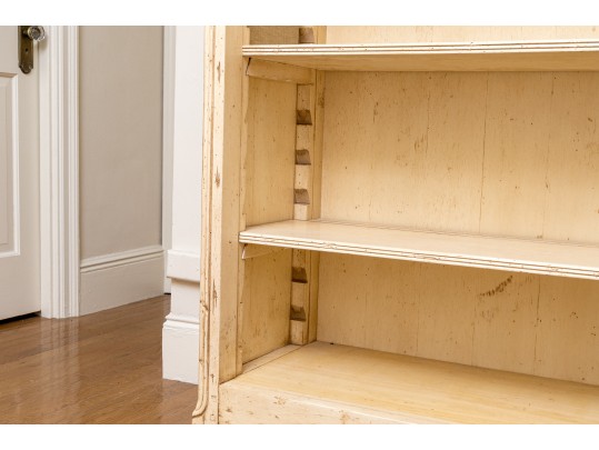 Vintage French Country Style Painted Bookcase