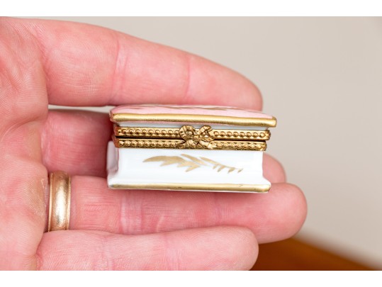 Collection Of Four Small Painted And Enameled Boxes 