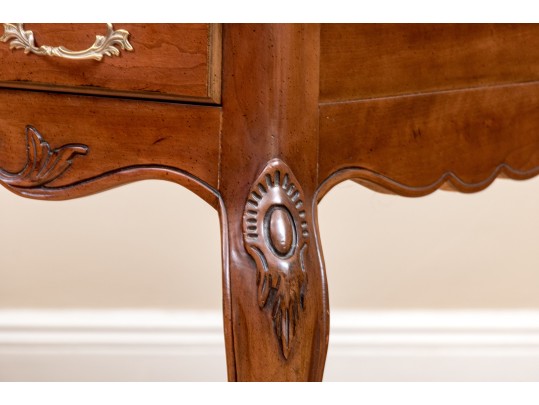 Century Furniture Marquetry Louis XV Style Desk