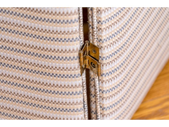 Four Panel Upholstered Room Divider