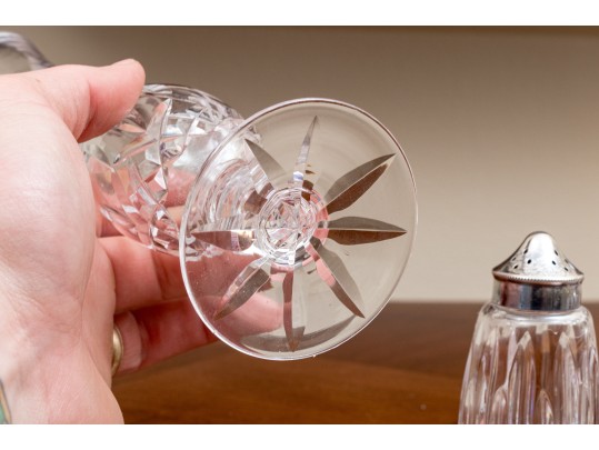 Collection Of Seven Waterford Cut Crystal Items 