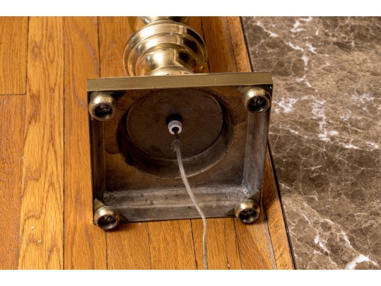 Impressive Brass Floorlamp