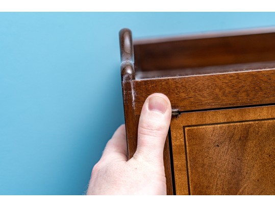 Quality Mahogany Georgian Style Commode