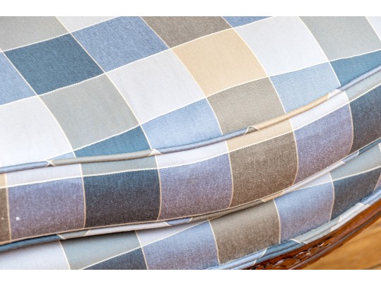 Pair Of Carved And Caned Louis XV Style Fauteuils