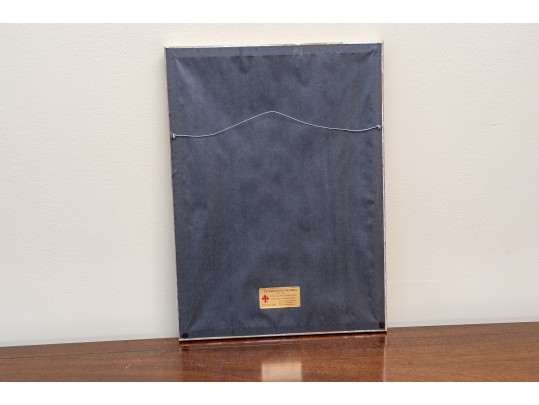 R. M. Rosina Signed Oil On Board, View Of A Window, 1996