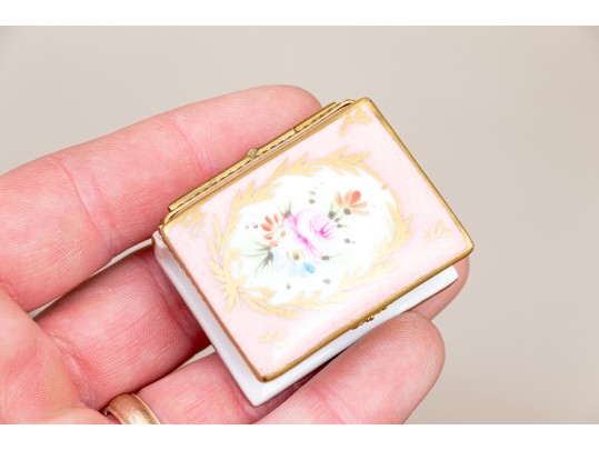 Collection Of Four Small Painted And Enameled Boxes 