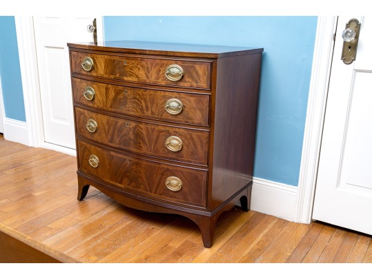 Councill Craftsmen Inlaid Four Drawer Chest