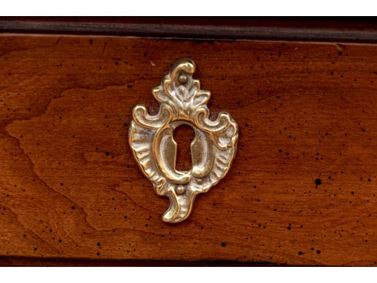 Century Furniture Marquetry Louis XV Style Desk