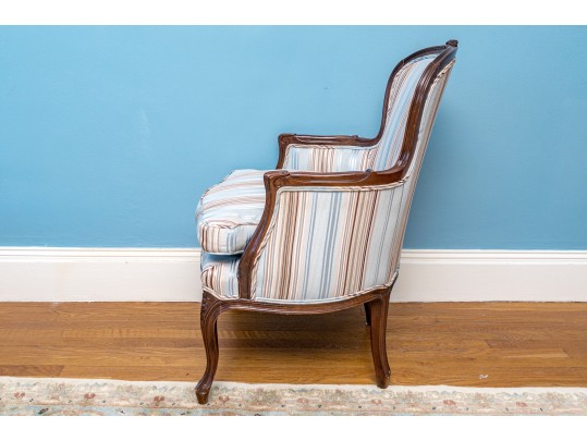 Century Chair Co. Carved Fruitwood Bergere