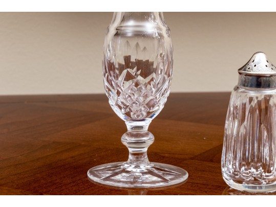 Collection Of Seven Waterford Cut Crystal Items 