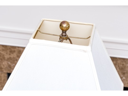 Impressive Brass Floorlamp