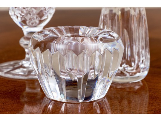 Collection Of Seven Waterford Cut Crystal Items 