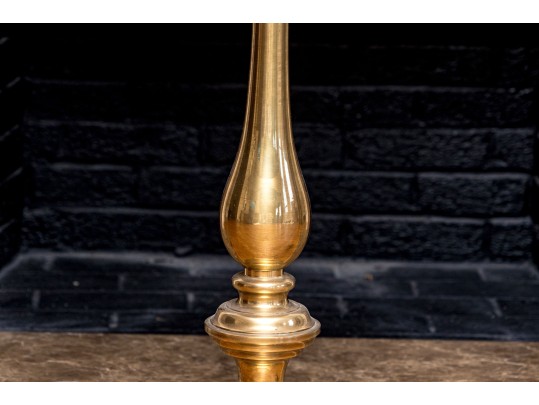 Impressive Brass Floorlamp