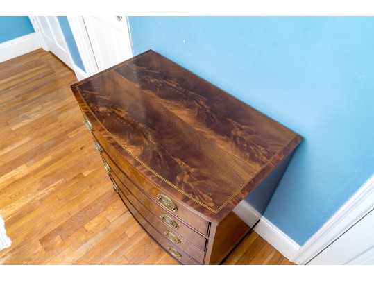 Councill Craftsmen Inlaid Four Drawer Chest