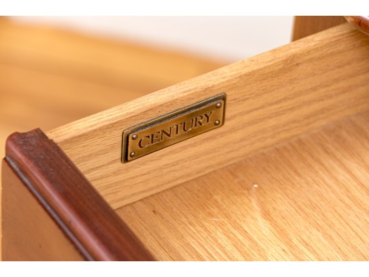 Century Furniture Marquetry Louis XV Style Desk