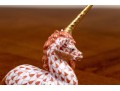 Herend Rust Fishnet Unicorn