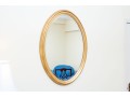 Italian La Barge Oval Beveled Mirror