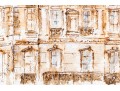 Ink And Wash On Paper, Architectural Scene