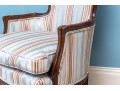 Century Chair Co. Carved Fruitwood Bergere