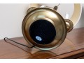 Brass Two Light Bouillotte Lamp