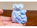 Herend Blue Fishnet Mama And Baby Koala