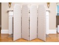 Four Panel Upholstered Room Divider