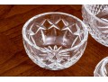 Collection Of Cut Crystal Bowls Including Waterford