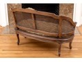 Louis XV Style Cane Back Settee
