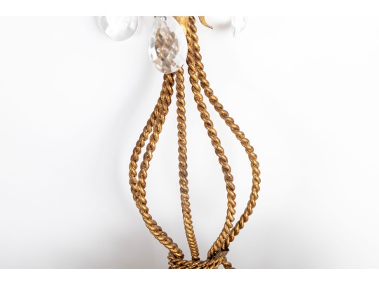 Pair Of Hollywood Regency Wall Sconces