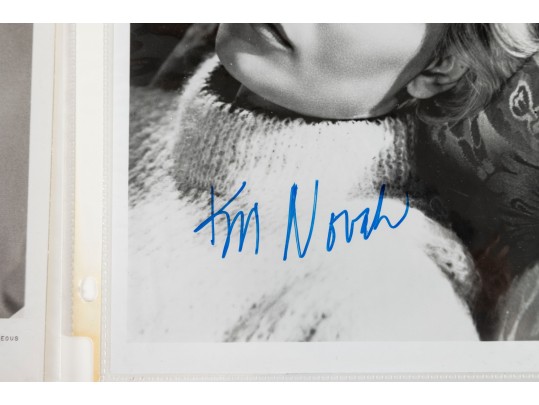 Collection Of Photographs, Some Autographed Incl. Raquel Welch, Kim Novak, Betty Grable, And More