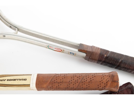 Collection Of Three Vintage Wooden/Metal Tennis Rackets