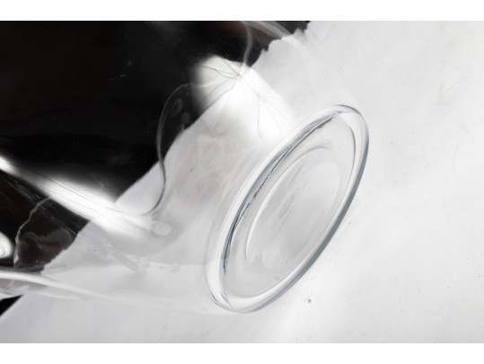 Clear Glass Handkerchief Bowl